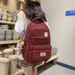 Korean Style School & College Backpack | 48cm X 28cm | Trendy & Spacious | Durable Daypack For Students | Blue